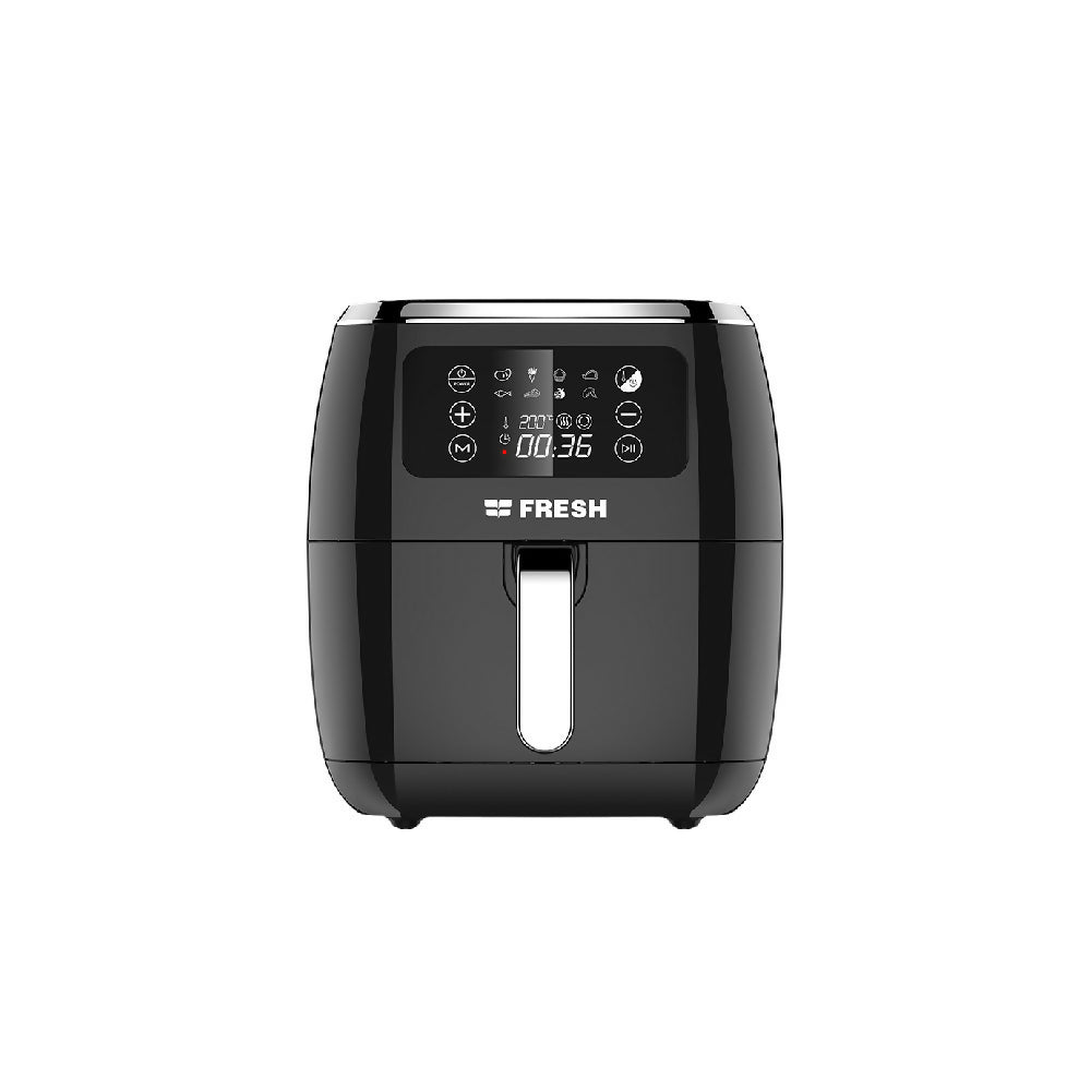 Fresh Air Fryer 7 Liters Black AFF-1800B. Fresh Air Fryer 7 Liters Black AFF-1800B.